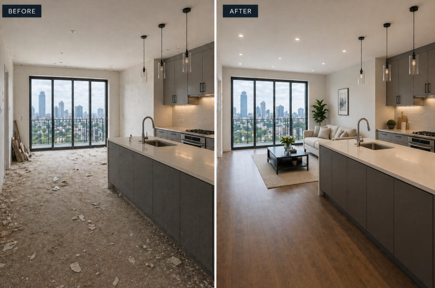 Book Real Estate Staging Cleaning F+C Solutions Clean